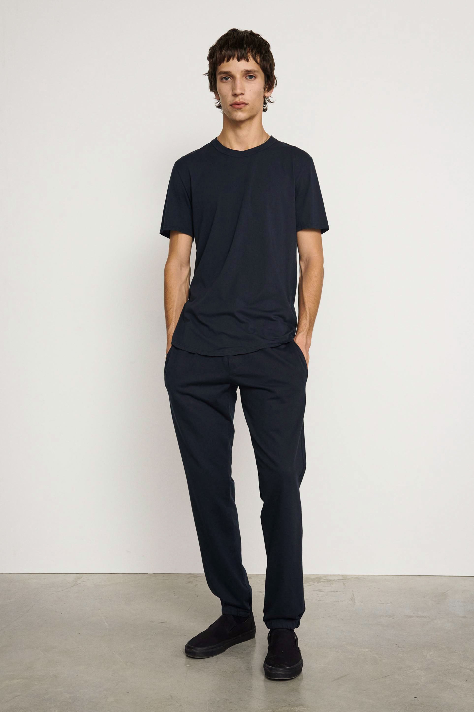 Pantalón de felpa de algodón con strech