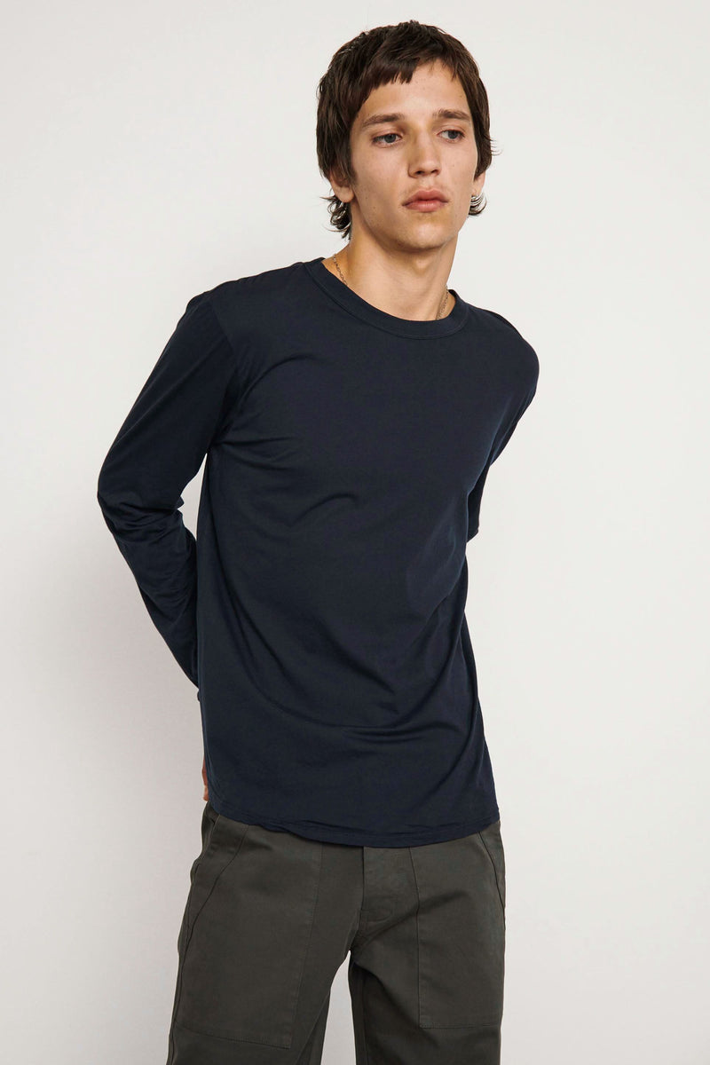 Cotton T-shirt with long sleeves