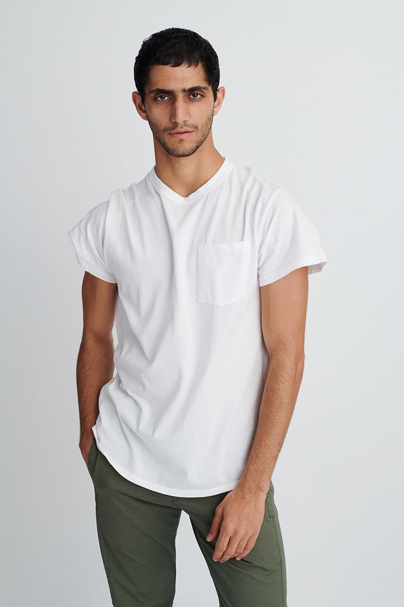 Cotton T-shirt with pocket