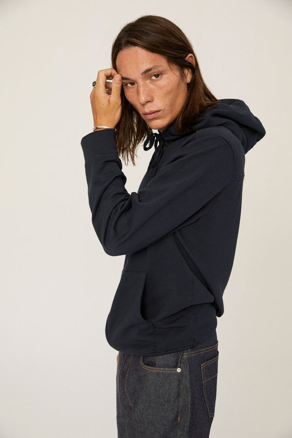 Cotton hooded sweatshirt