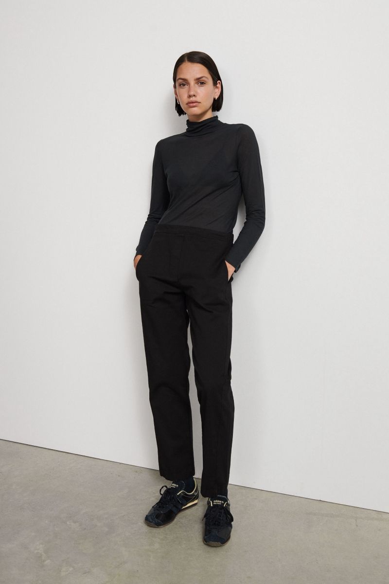 Cotton 'casual' pants