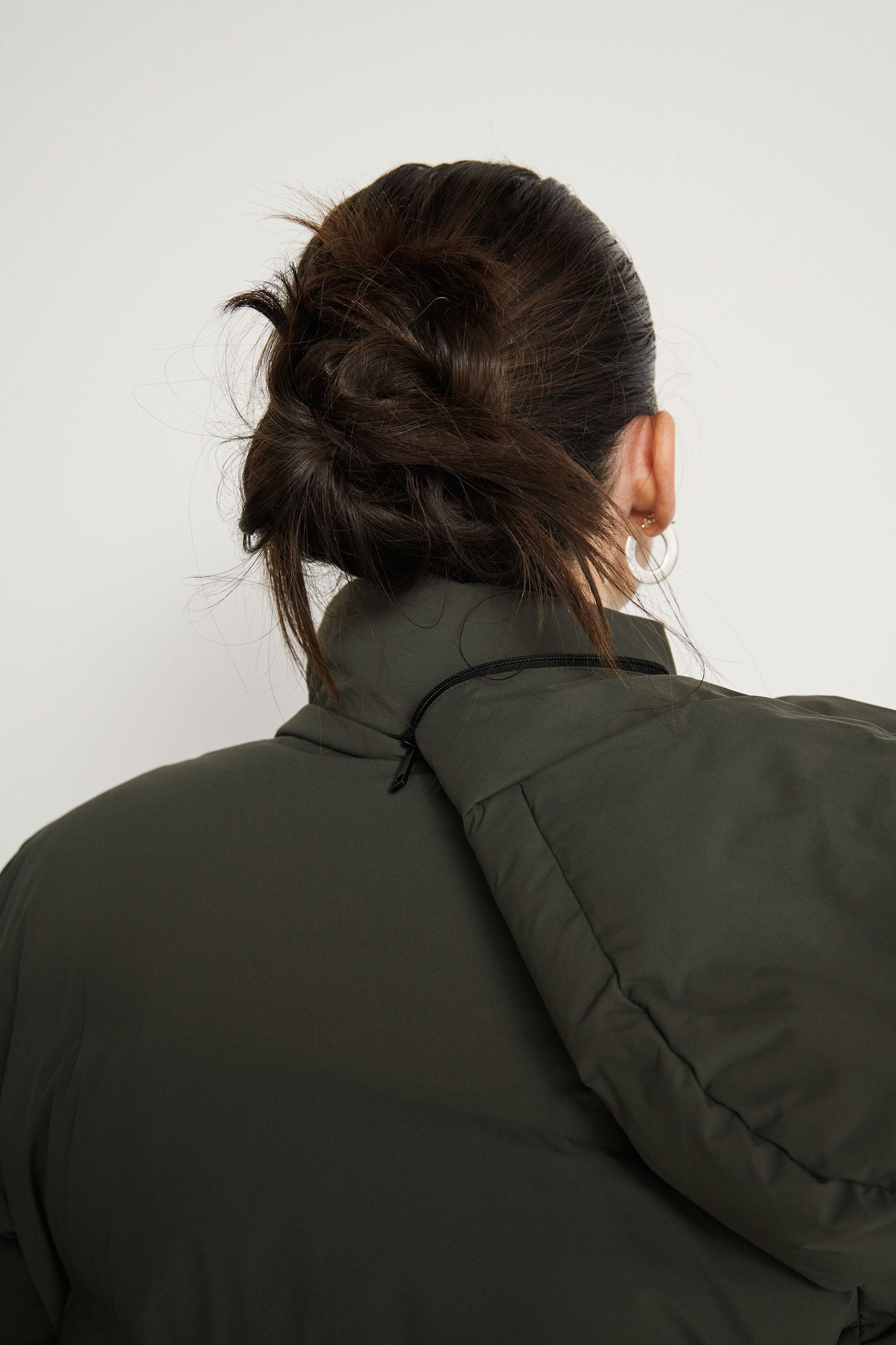 Chaqueta acolchada con interior de pluma