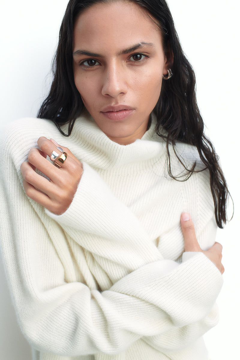 Cashmere Turtleneck Sweater