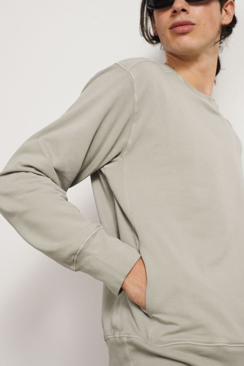 Cotton sweatshirt with pockets