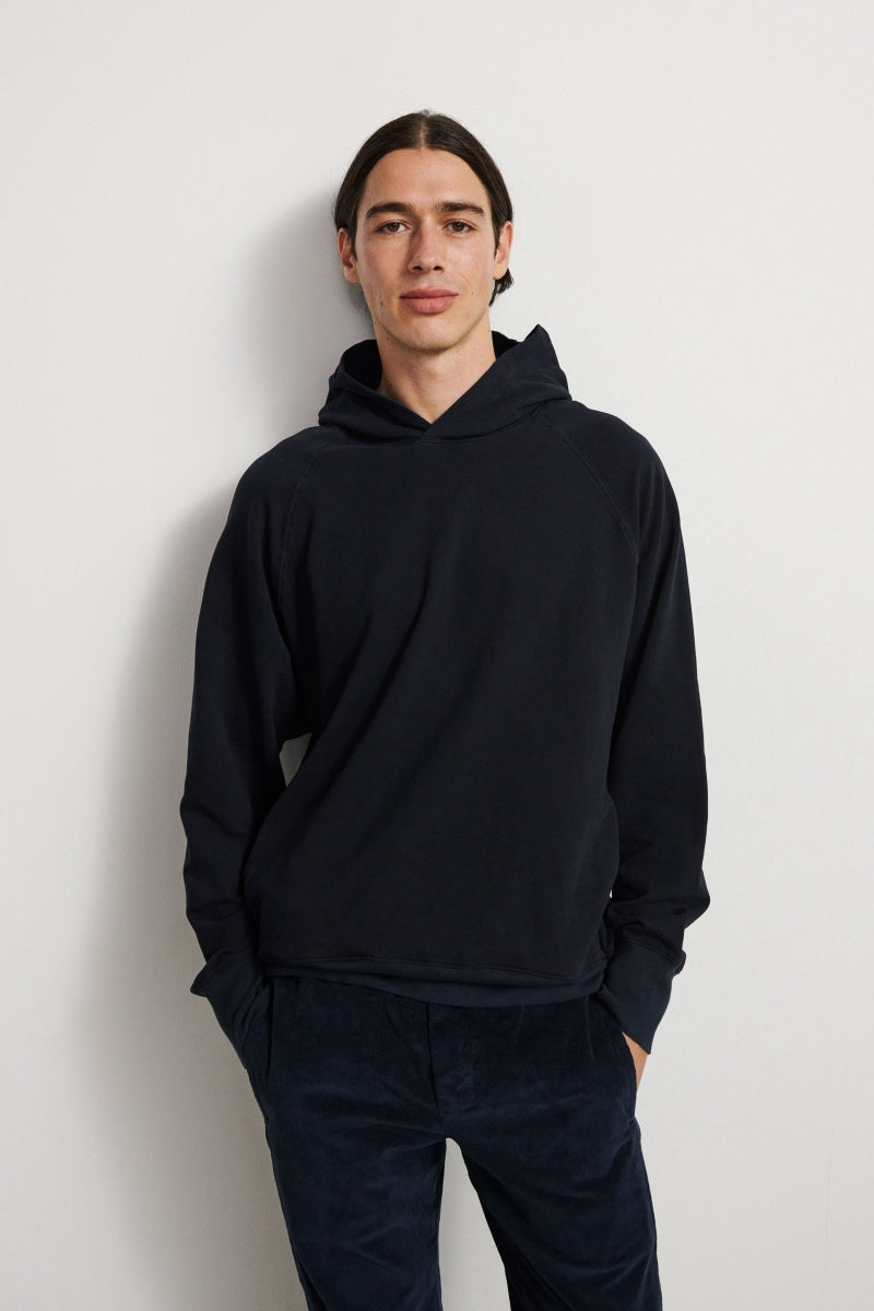 Sudadera de algodón con capucha