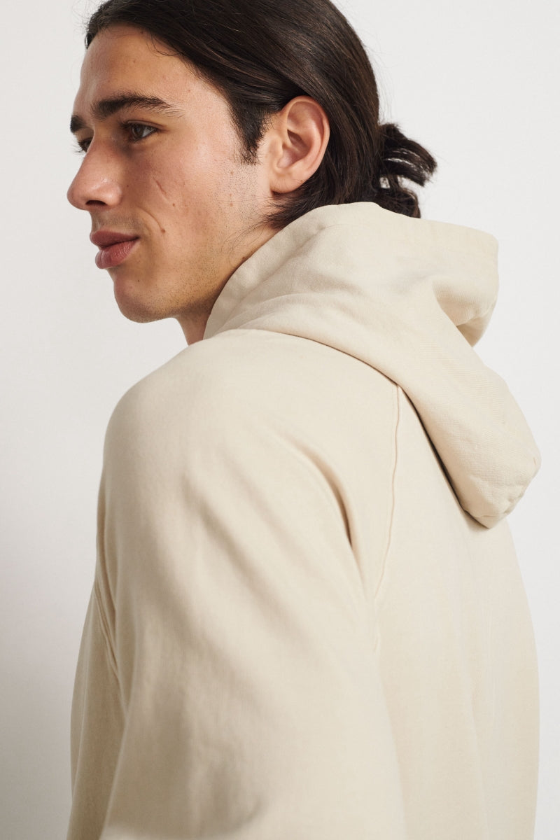 Sudadera de algodón con capucha