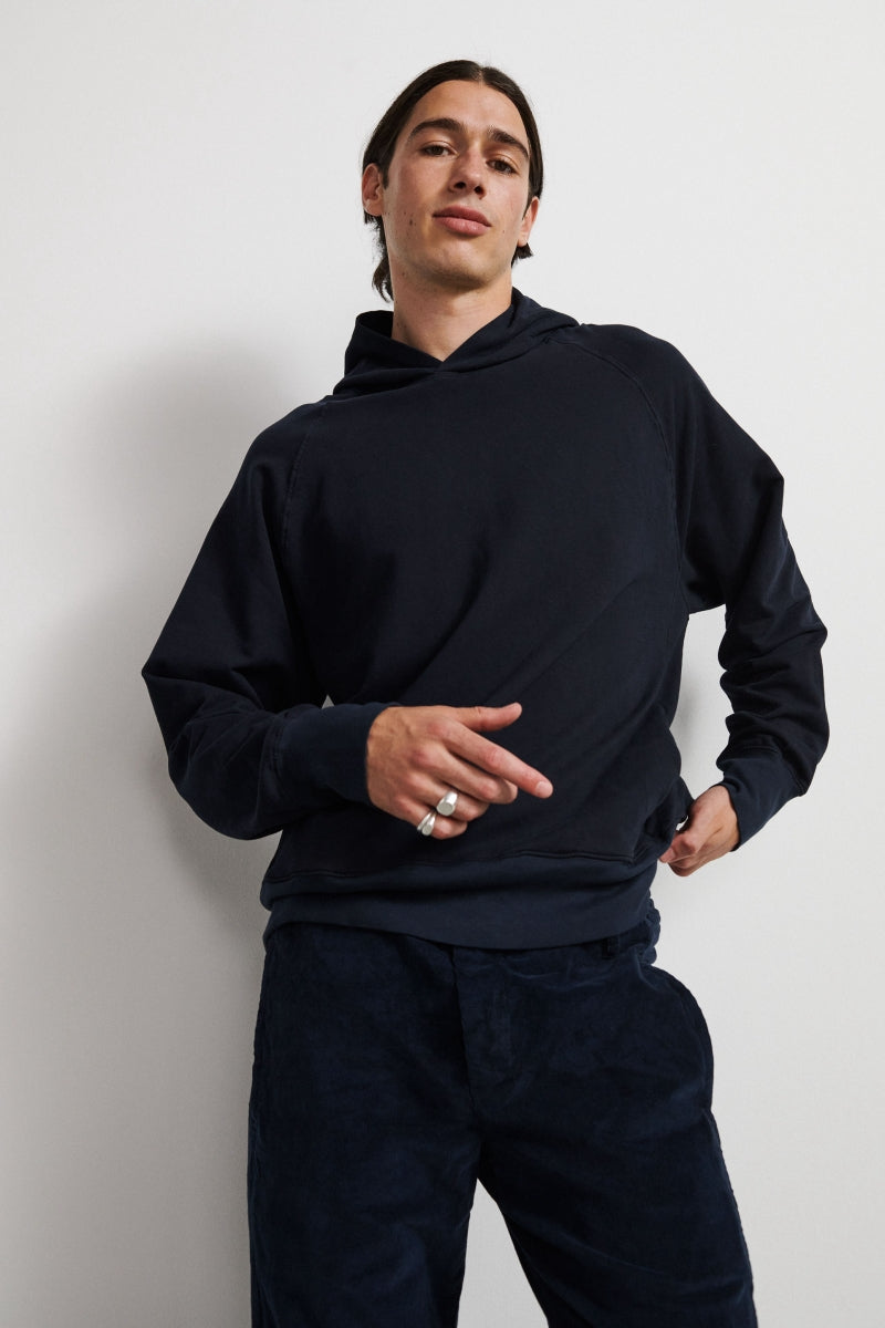 Sudadera de algodón con capucha