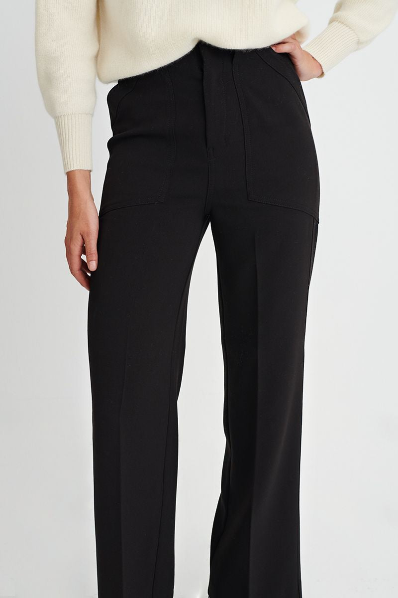 High-waist pants