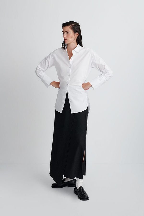 Cotton oxford shirt