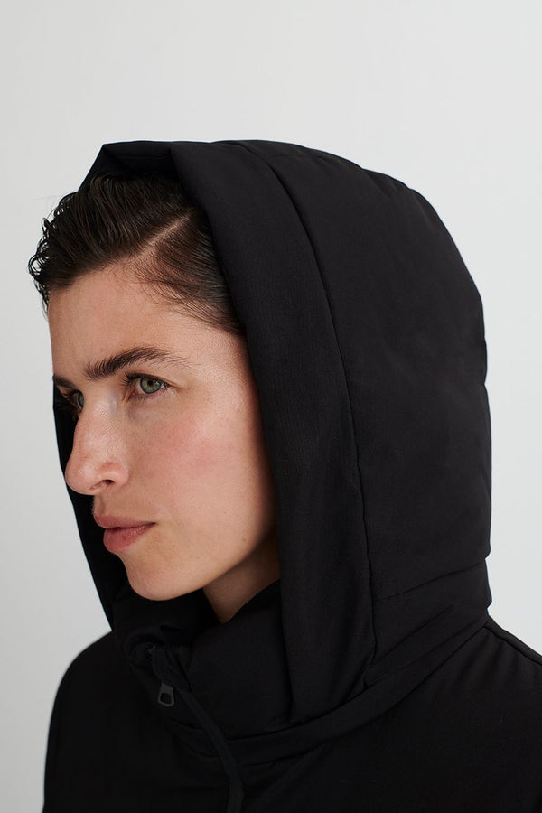 Long down puffer coat