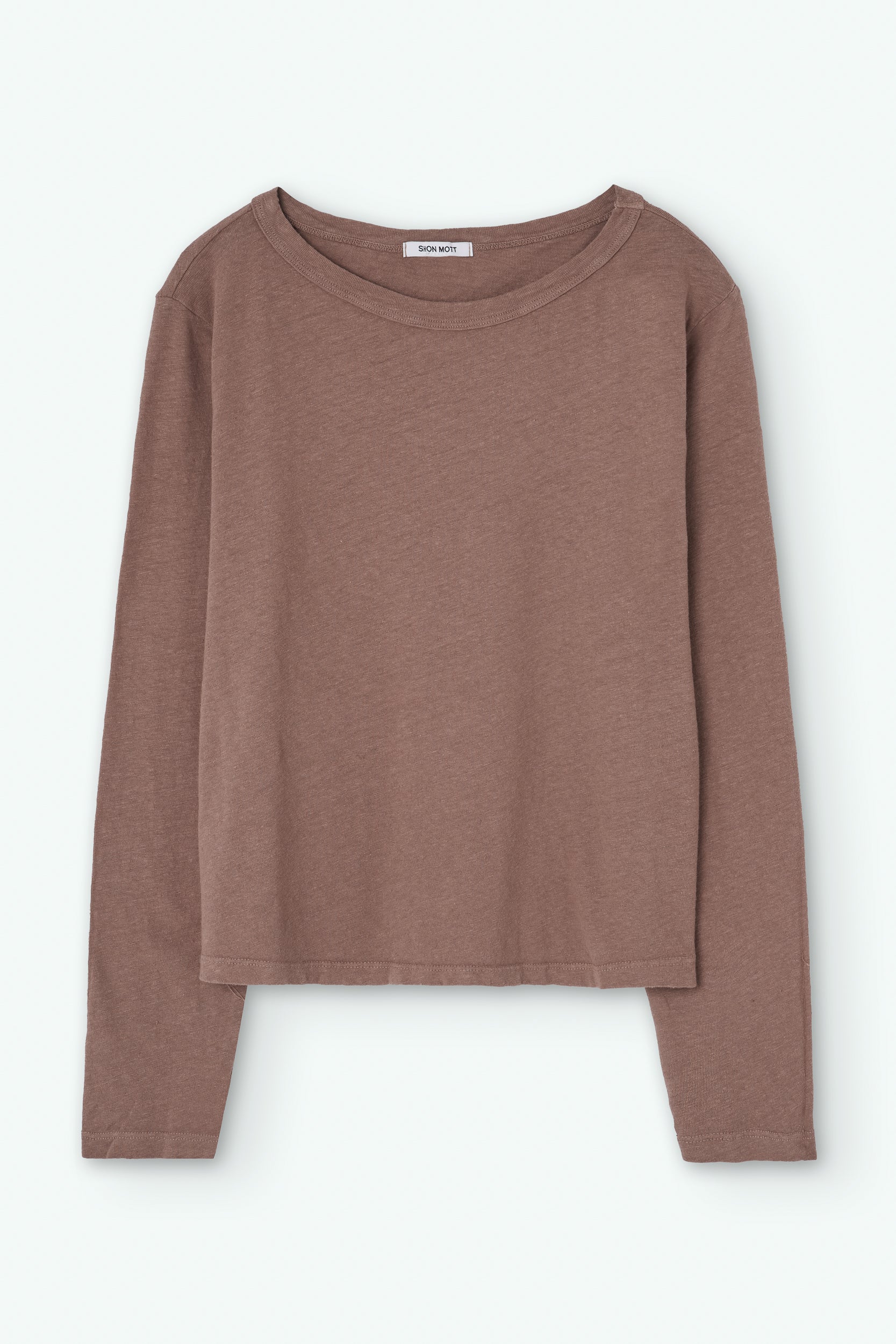 Camiseta de lino y algodón