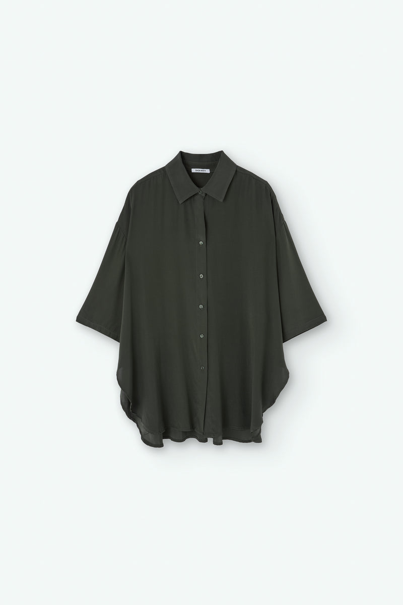 Camisa de seda oversize