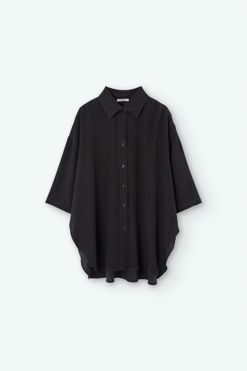 Camisa de seda oversize