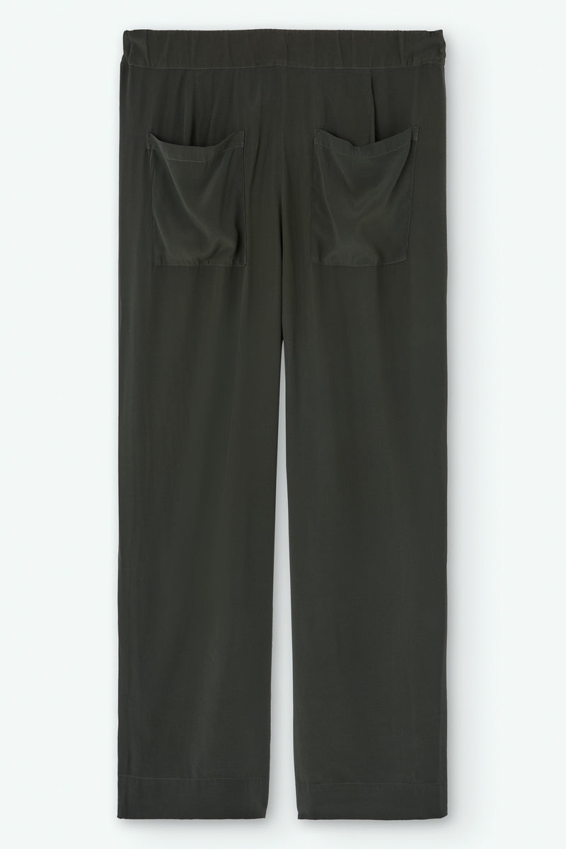 Pantalones de seda