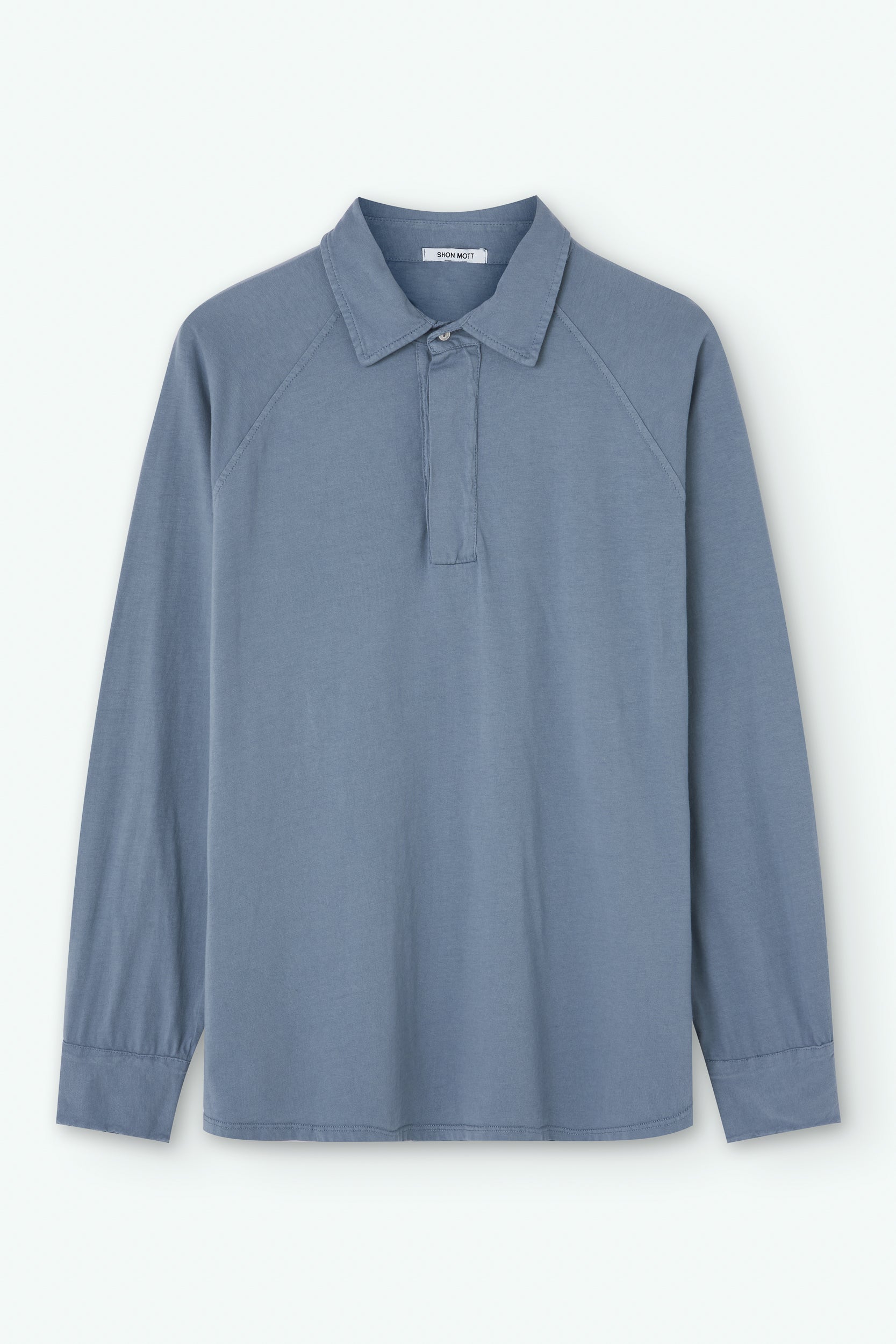 Polo de algodón con manga larga