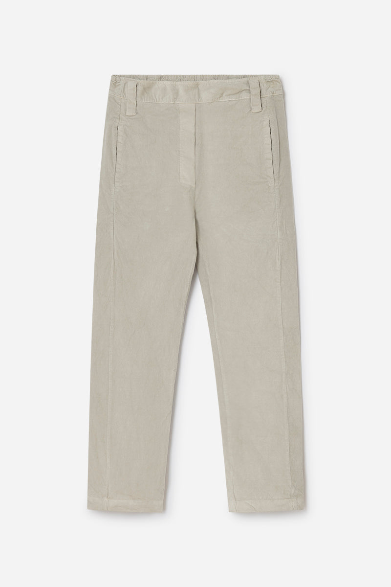 Casual corduroy trousers