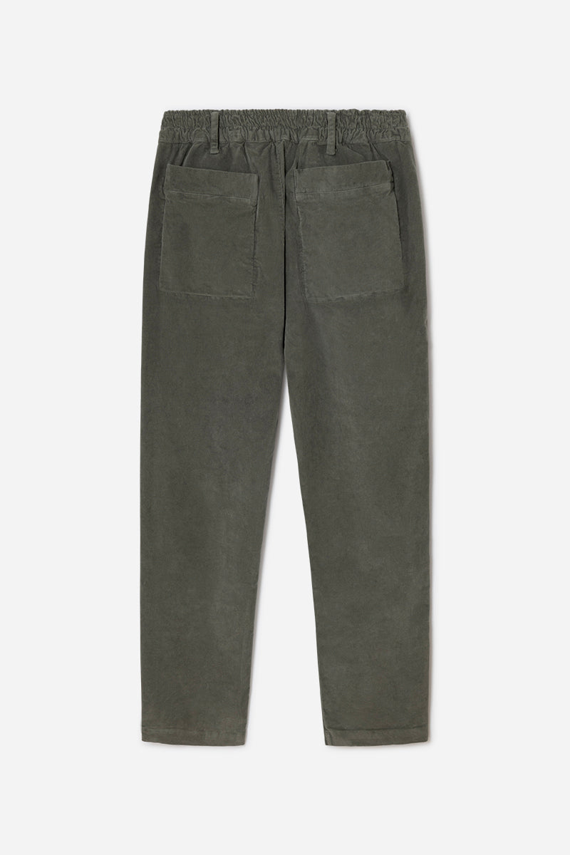 Casual corduroy trousers