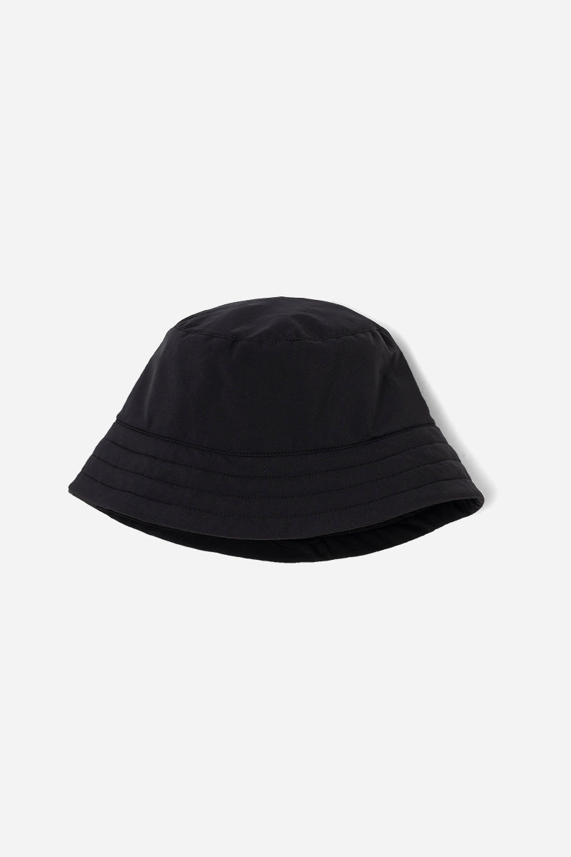 Quilted waterproof bucket hat