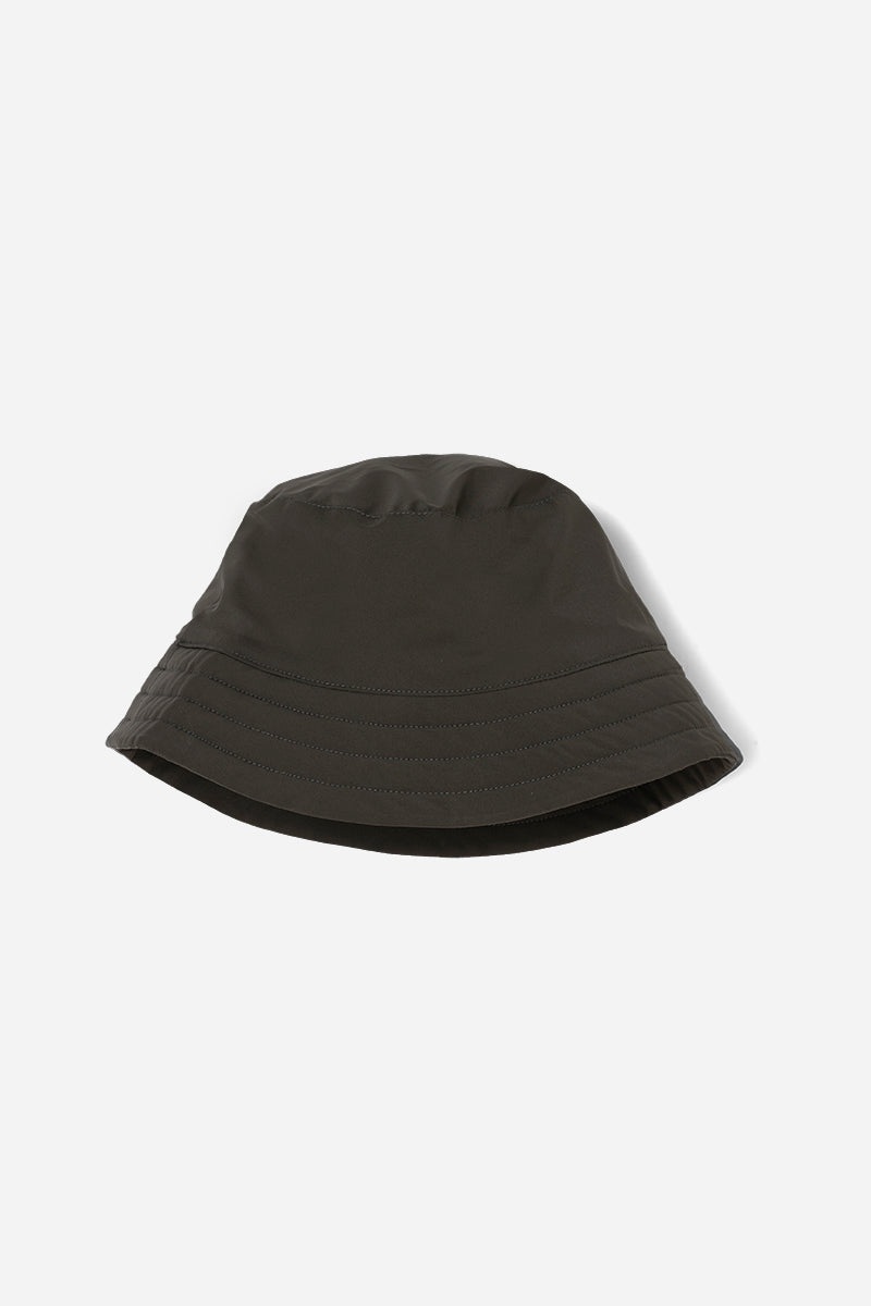 Quilted waterproof bucket hat