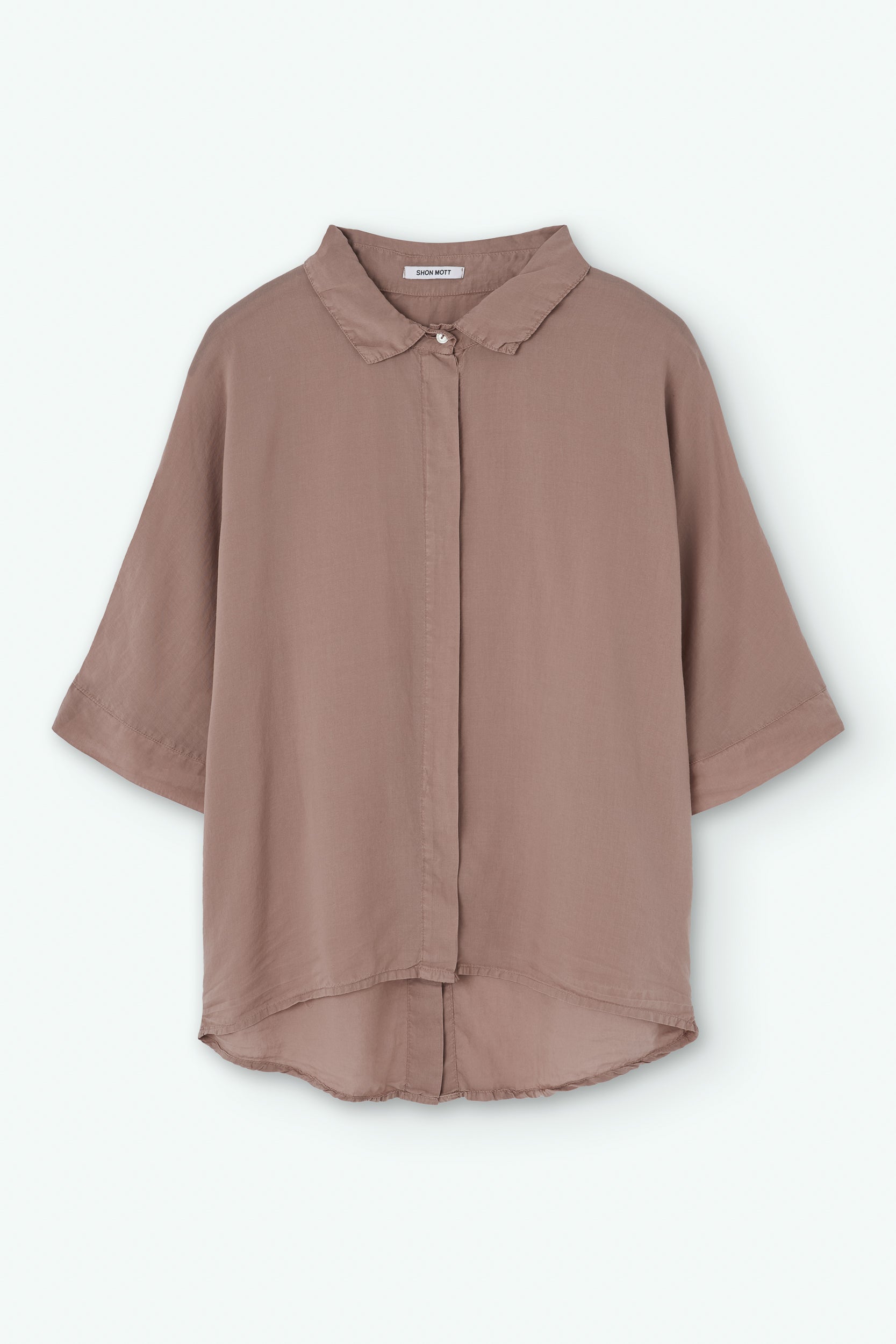 Blusa con cuello polo