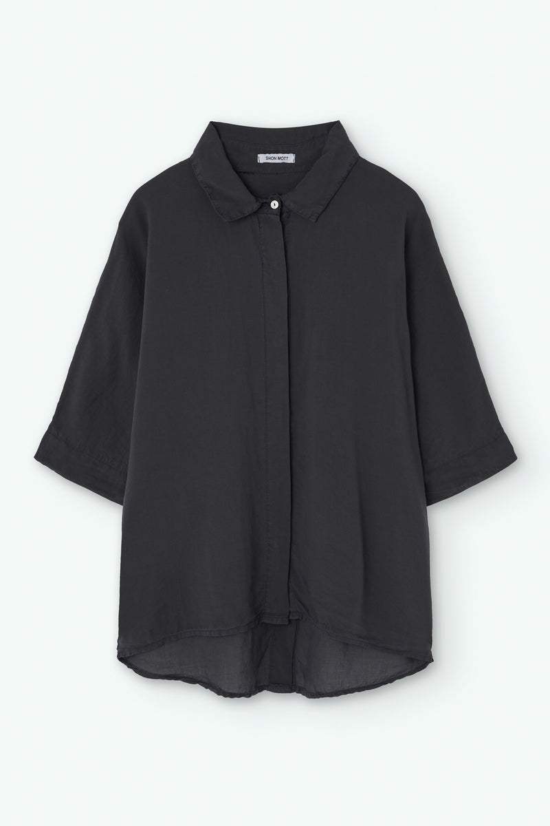 Polo Collar Blouse