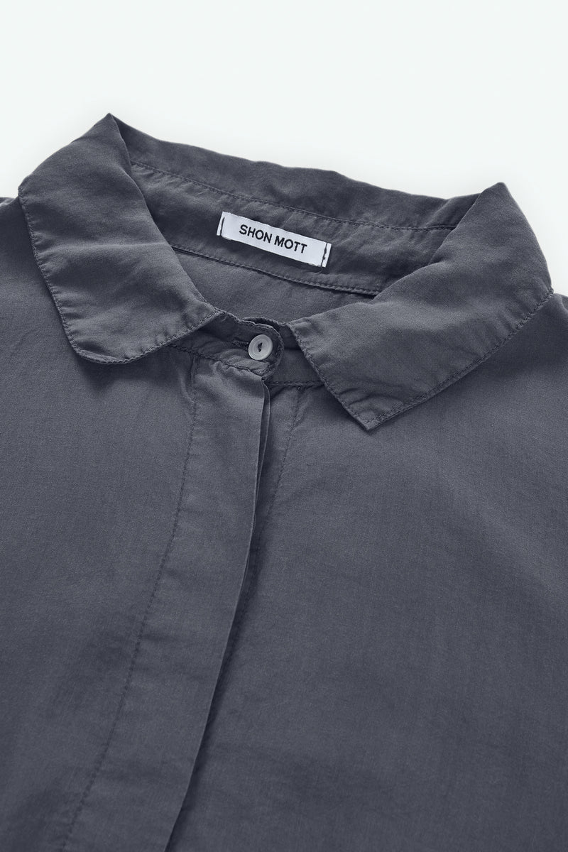 Polo Collar Blouse