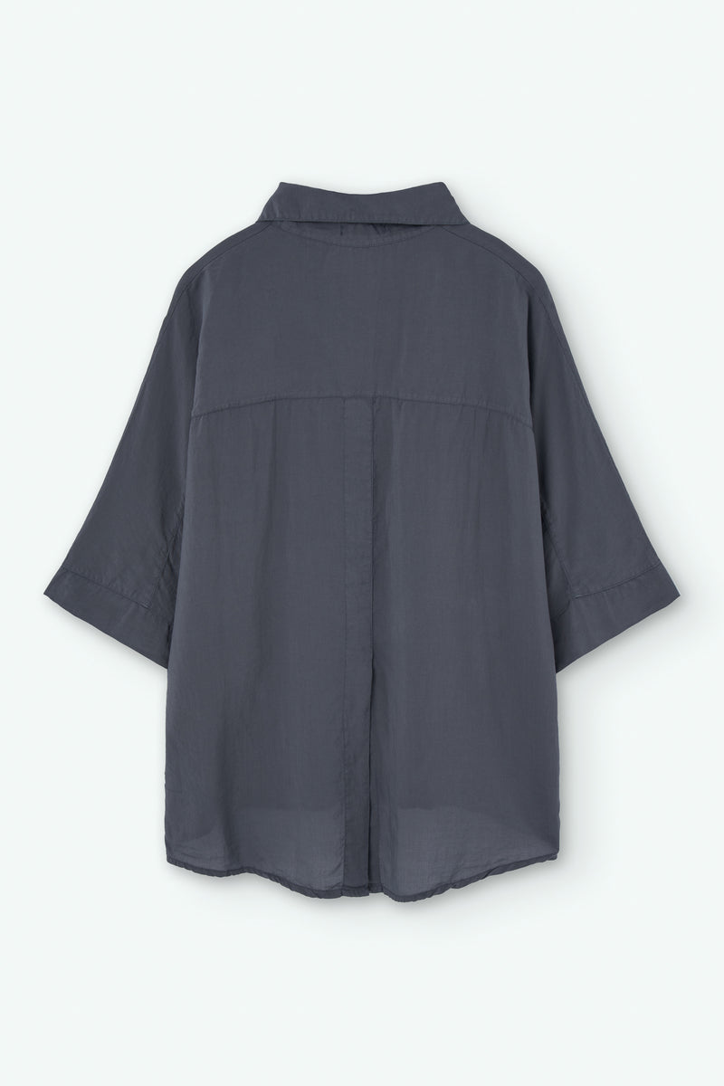 Polo Collar Blouse
