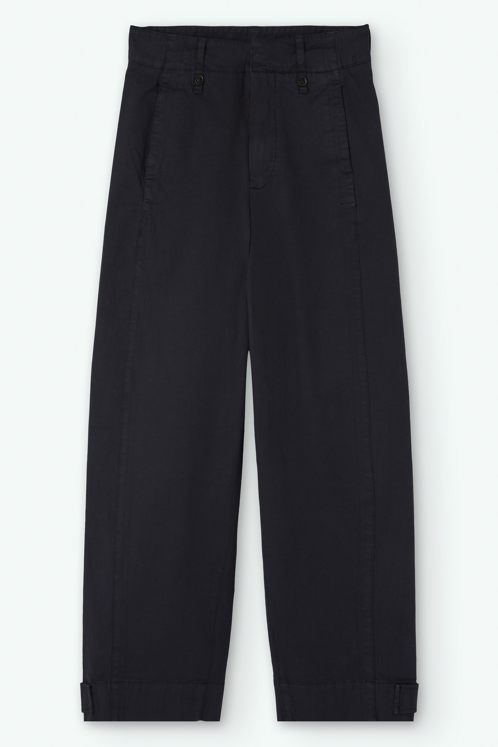 Ankle-Detail Pants