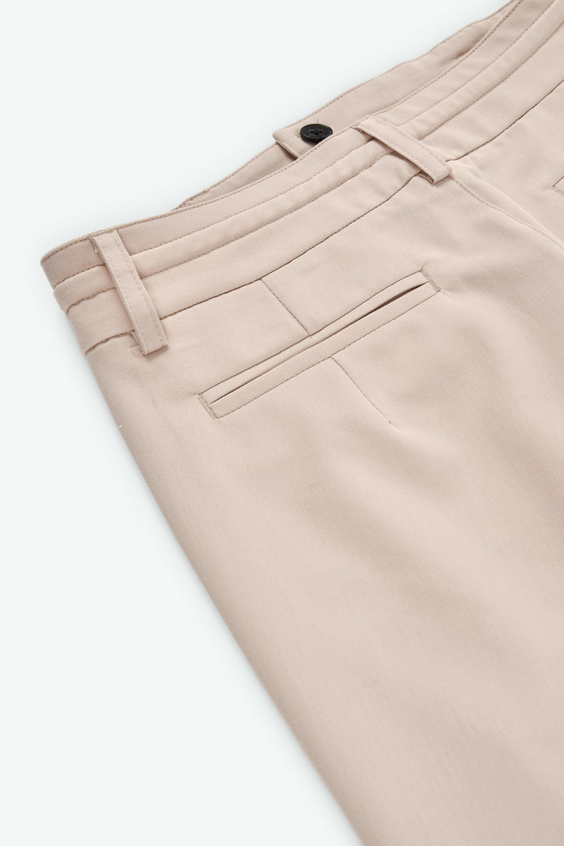 High-Waist Pleated Pants