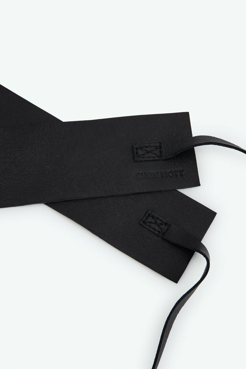 Mini leather belt