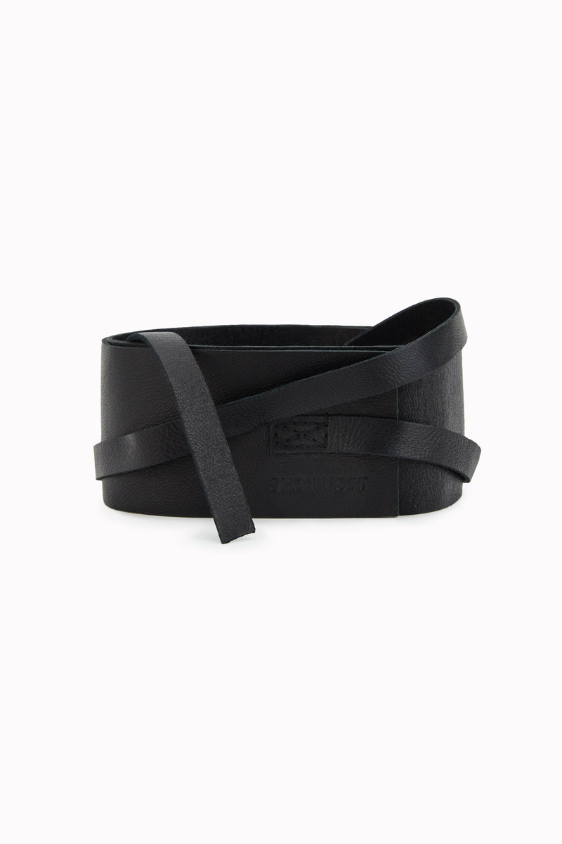 Mini leather belt