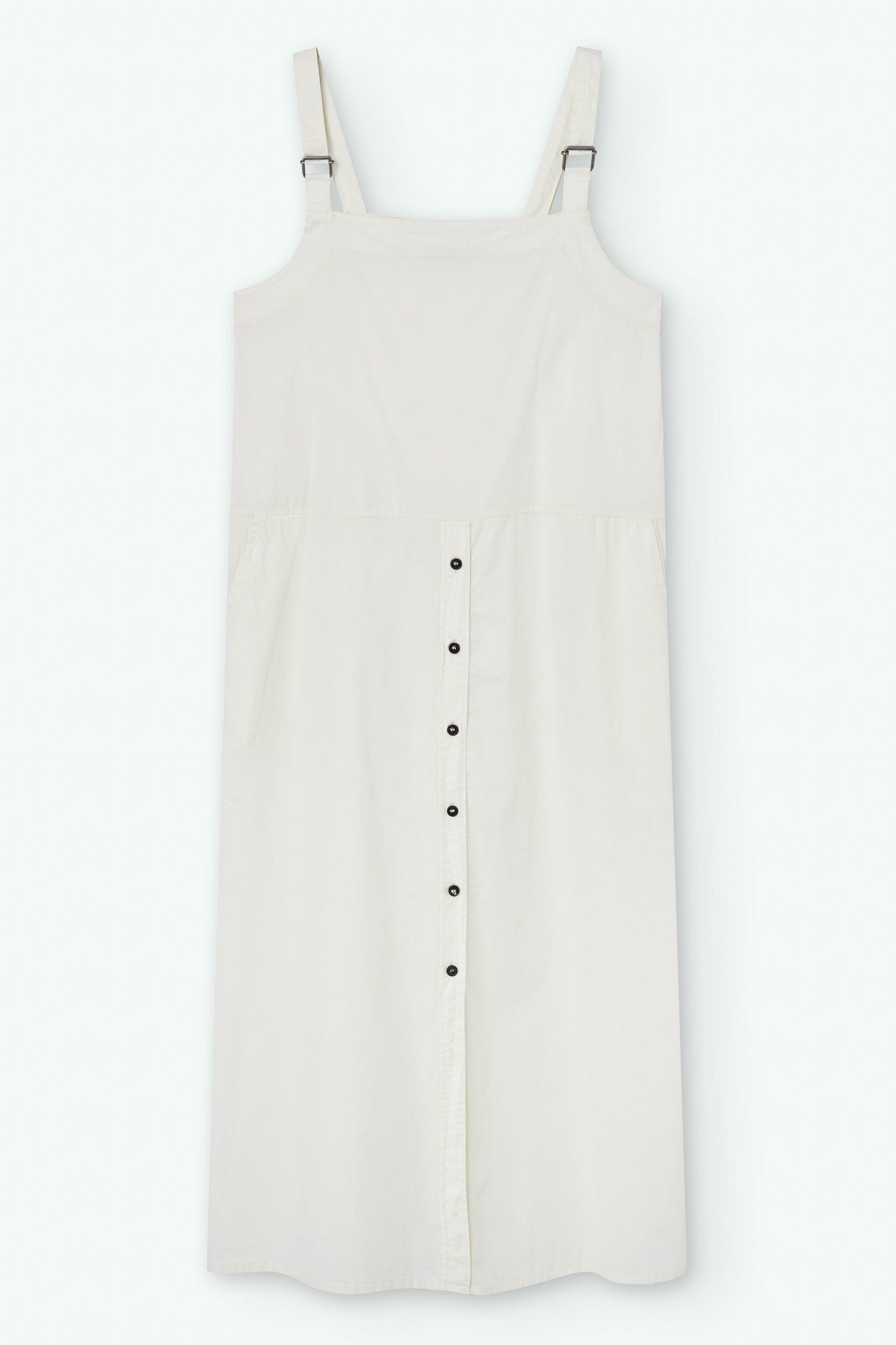 Vestido de algodón con tirantes