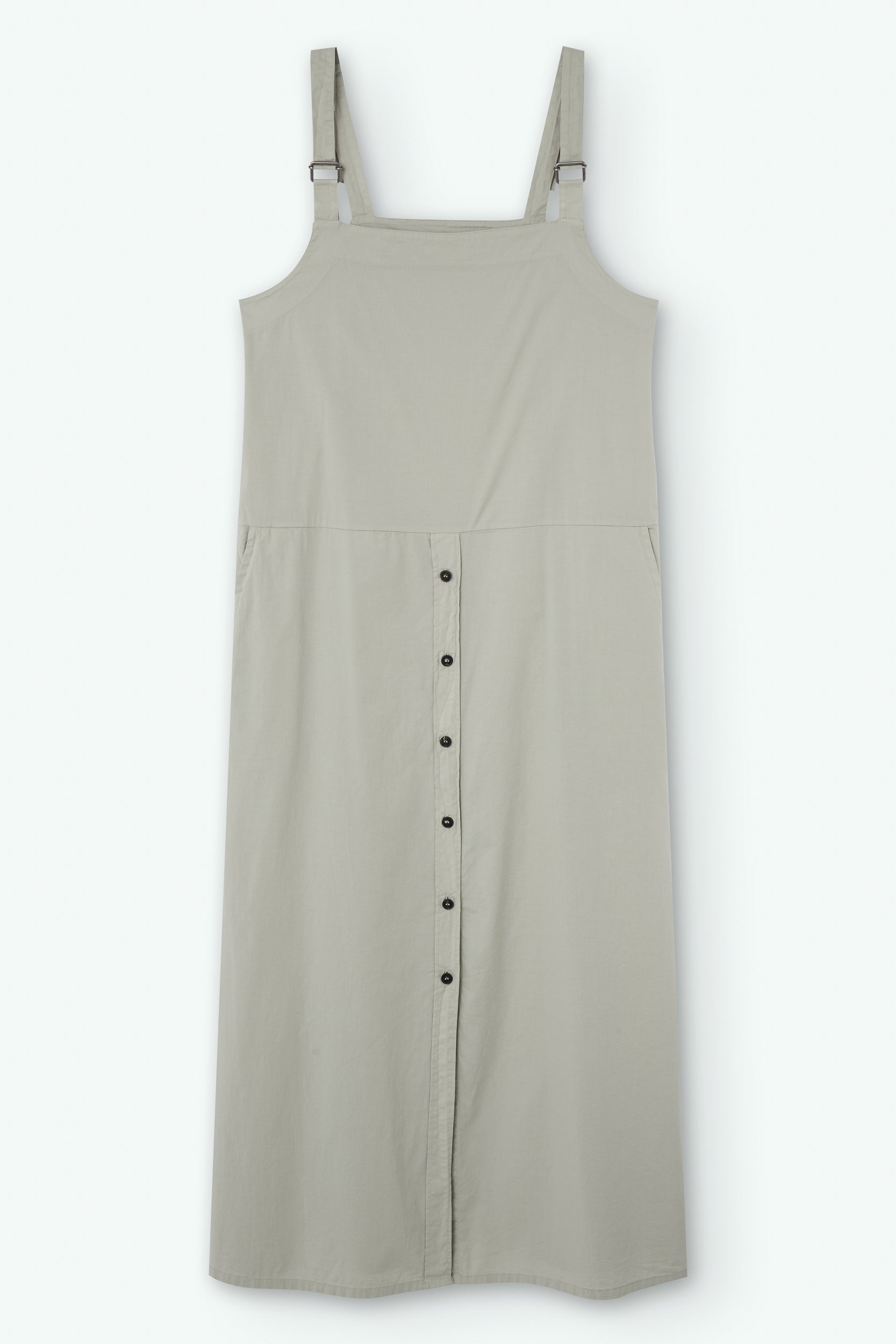 Vestido de algodón con tirantes