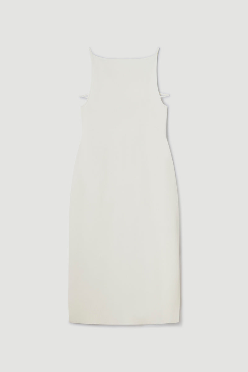 Double-face knit dress