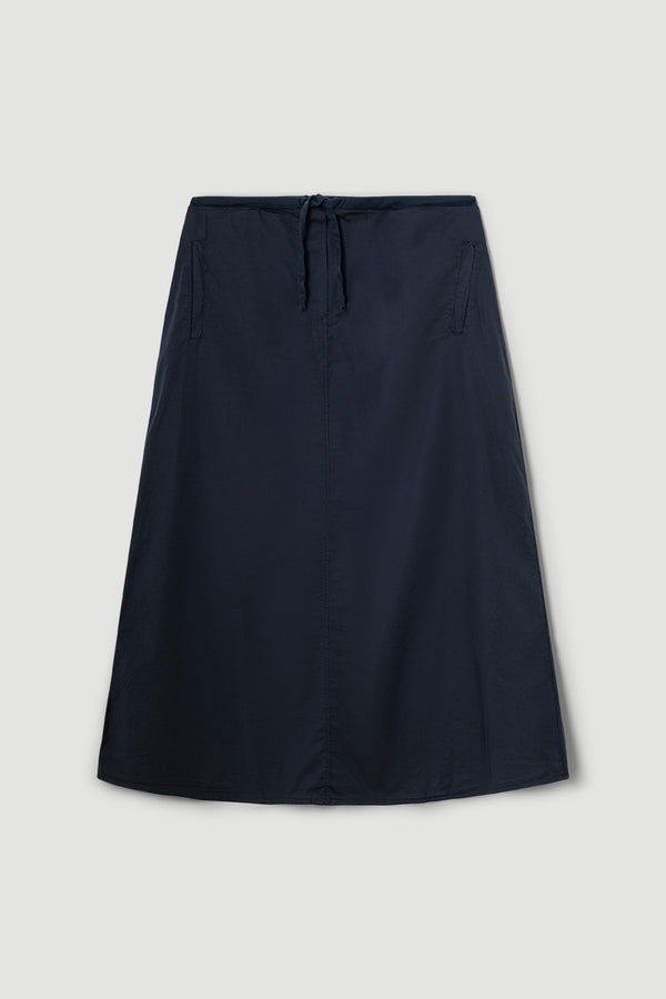 Falda de algodón con cintura ajustable
