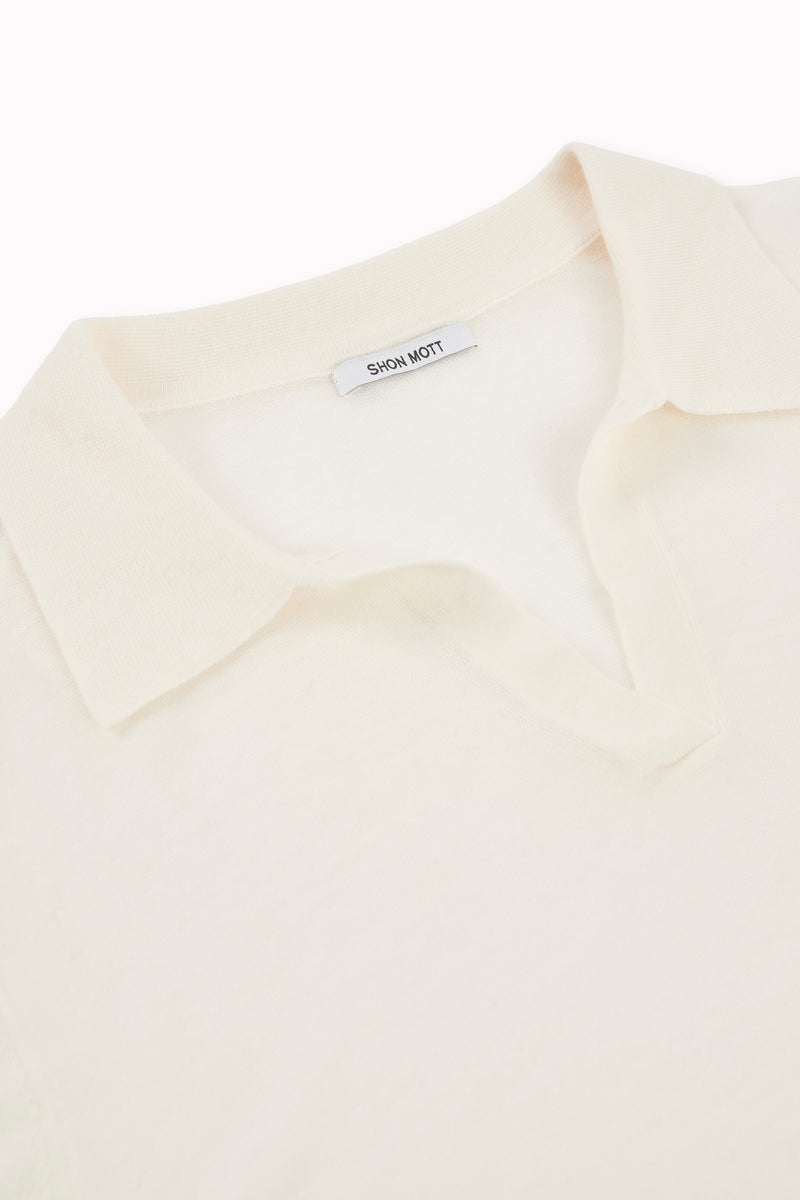 Oversized Cashmere Air Polo