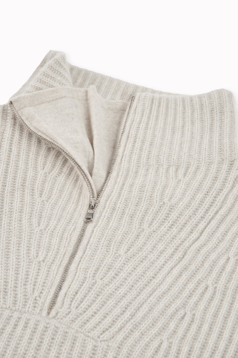 Cashmere High-Neck Sweater