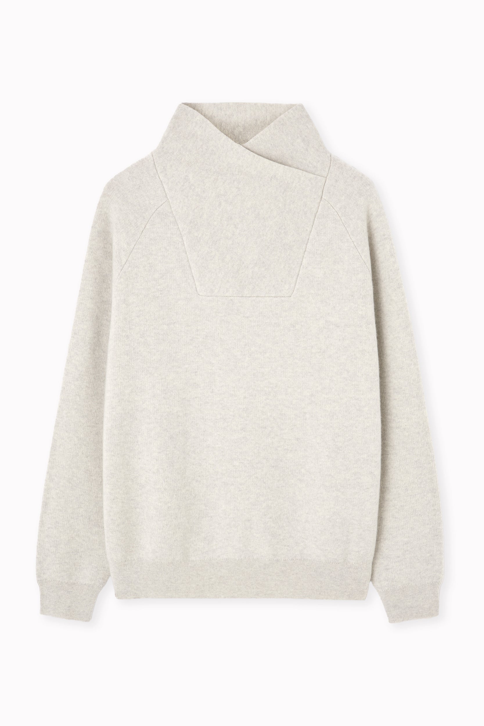 Cashmere Cross-Neck Sweater