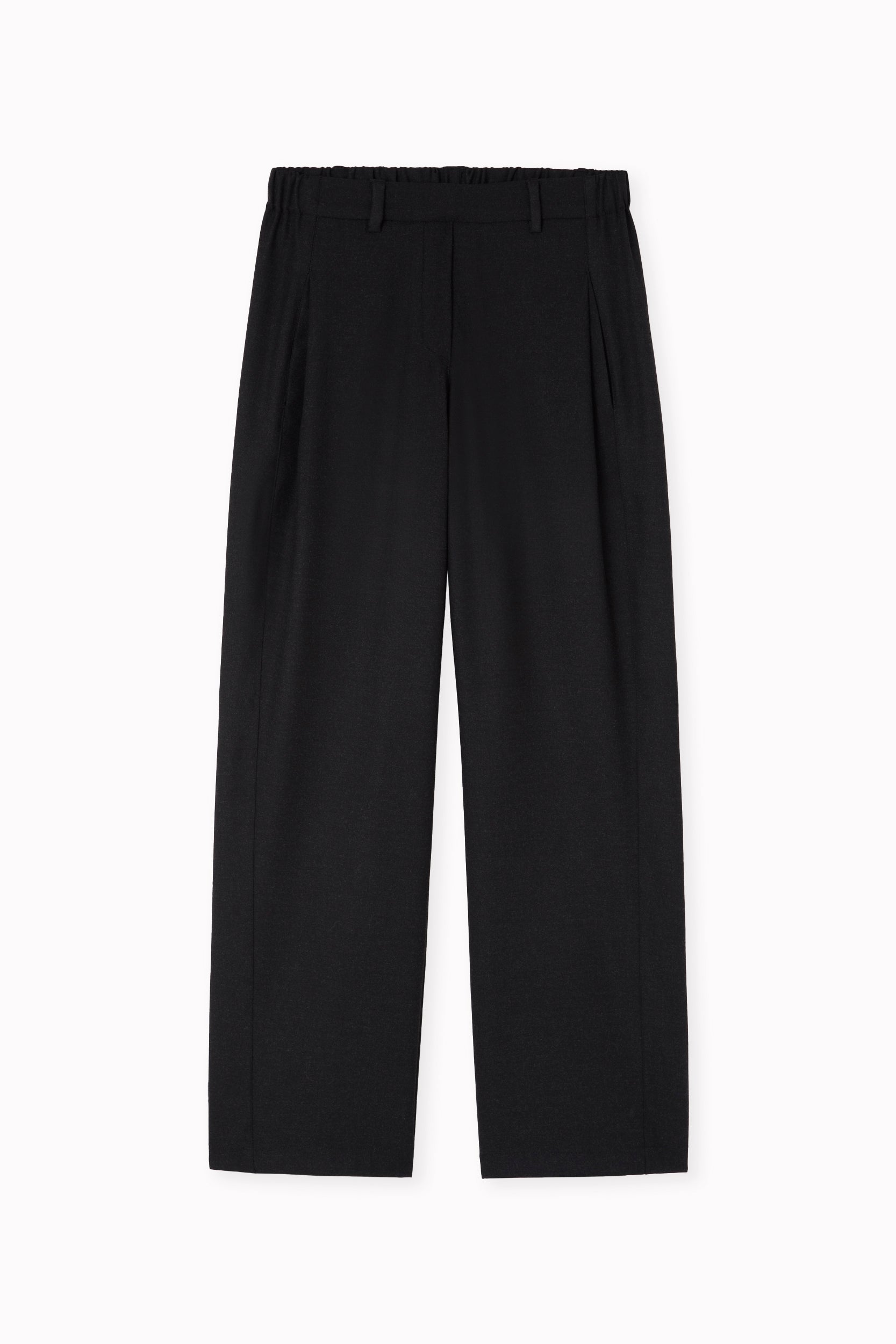 Pantalón de franela con pinzas