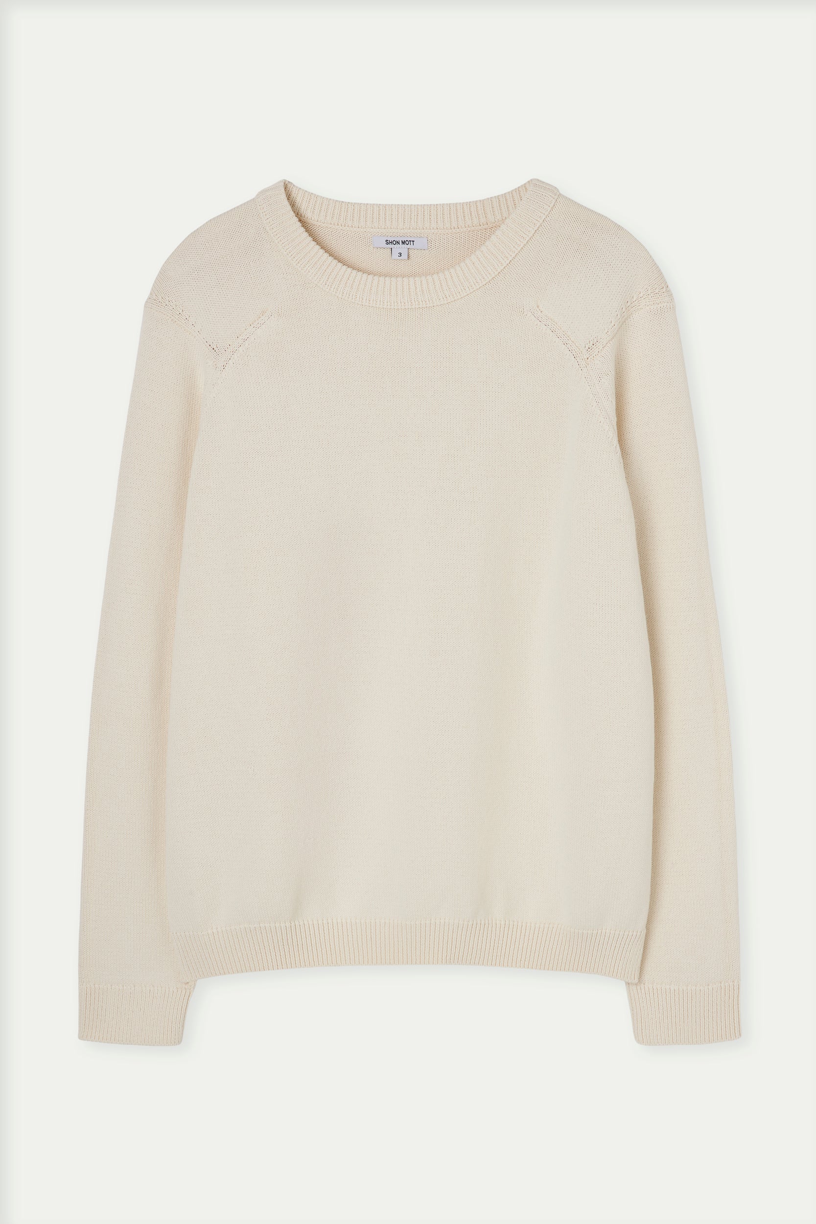 Jersey con costuras vistas