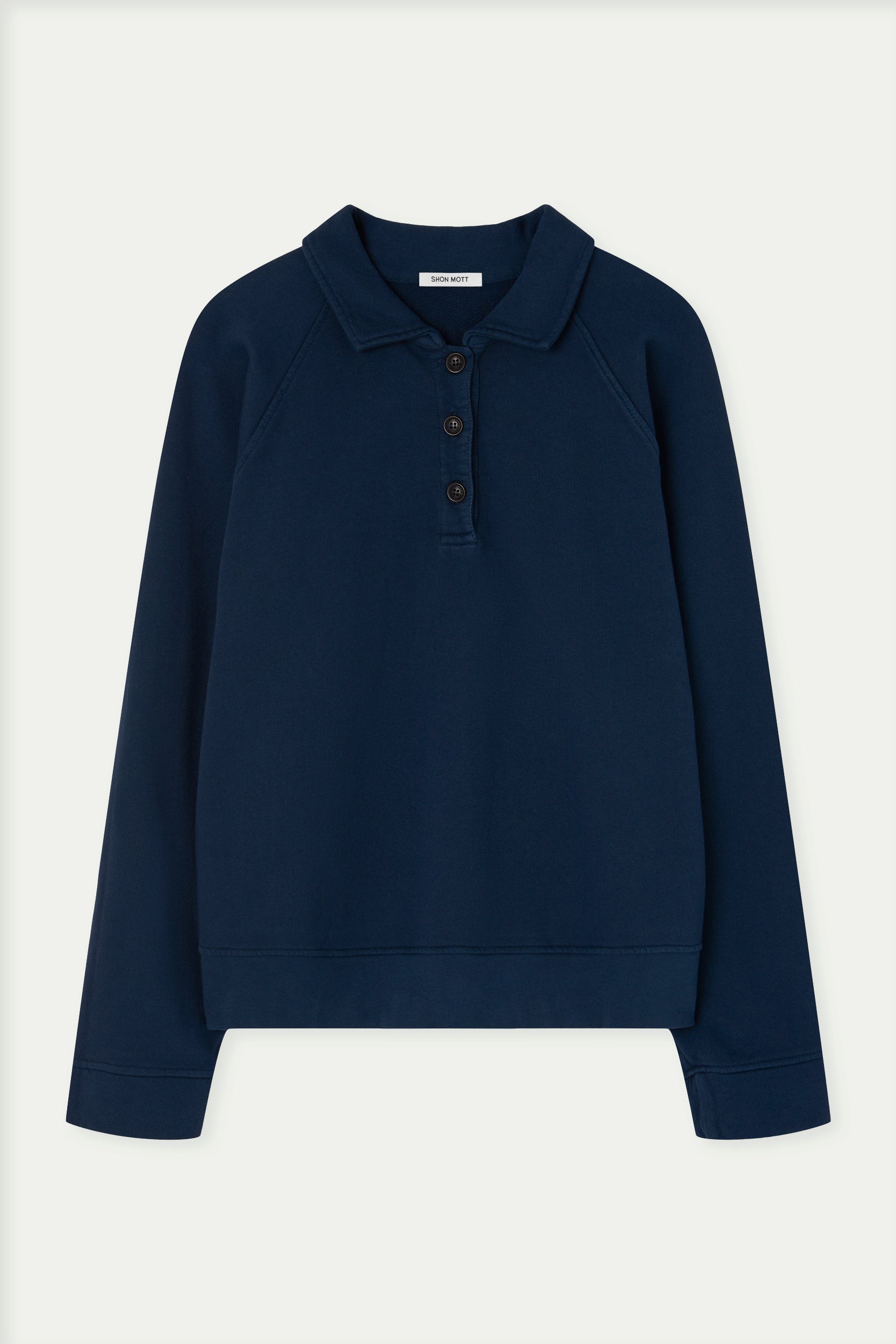 Sudadera con cuello polo