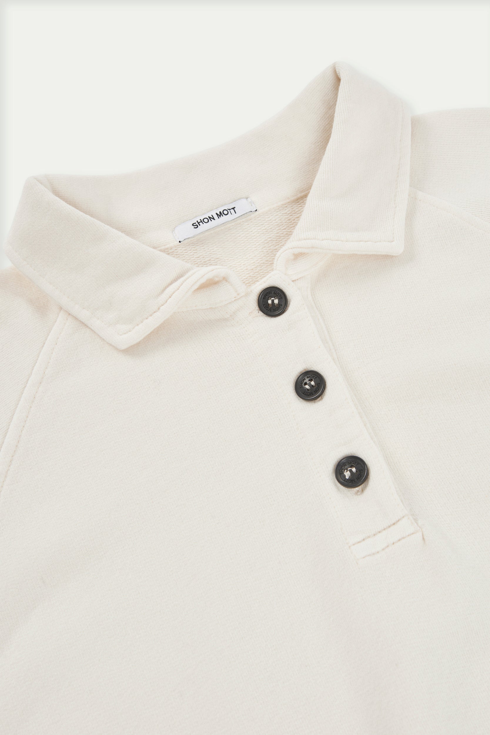 Sudadera con cuello polo