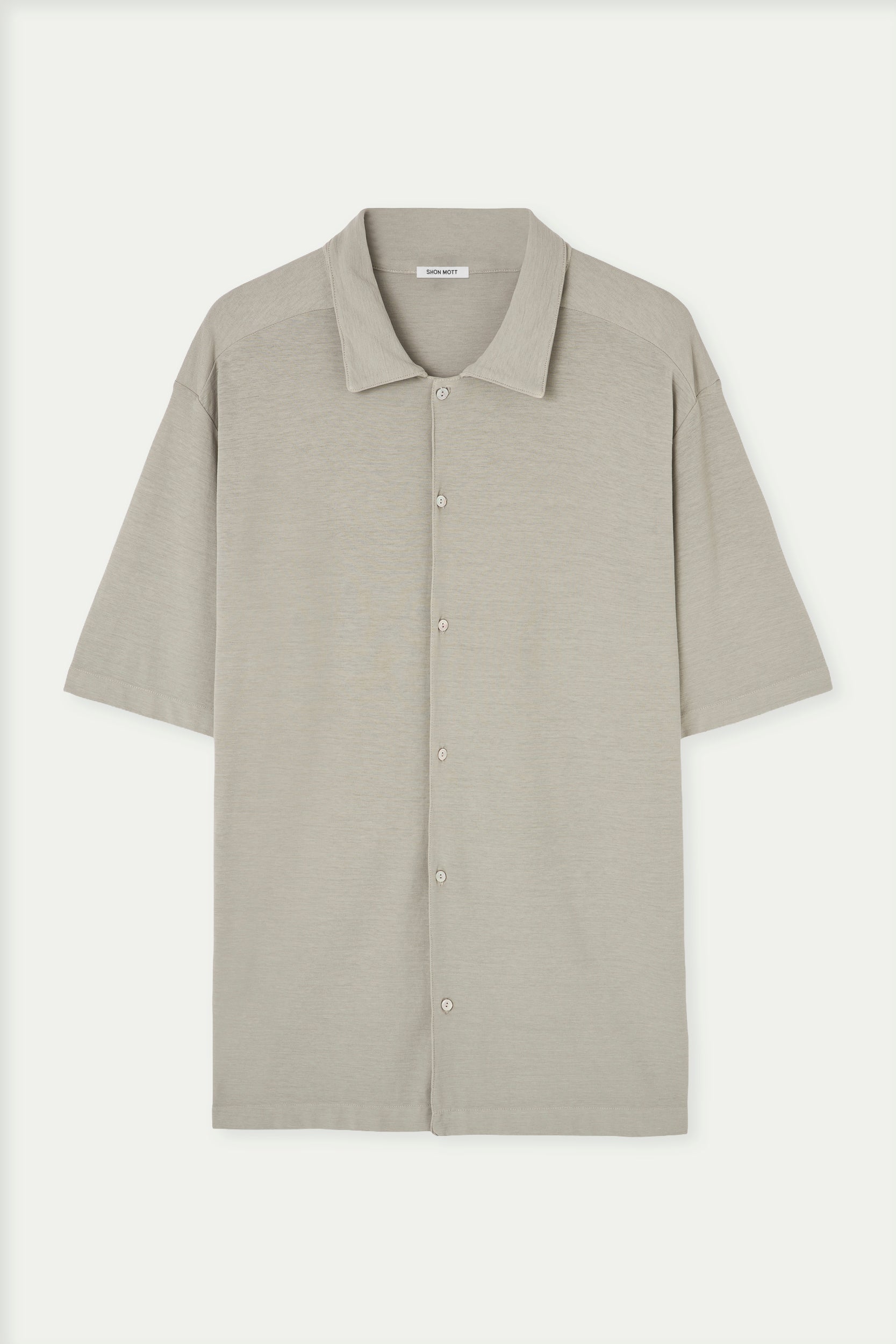 Camisa de algodón manga corta