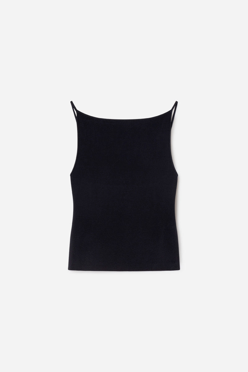 Double-Face Knit Tank Top