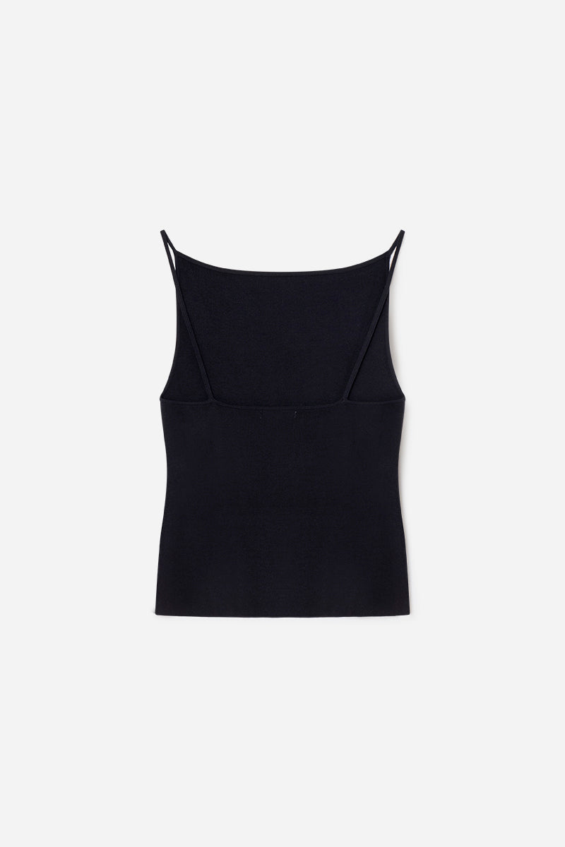 Double-Face Knit Tank Top