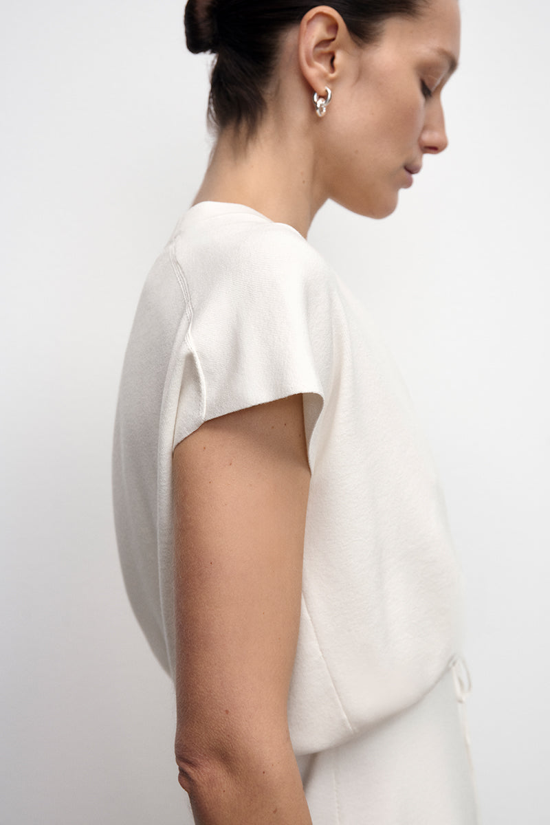 "Japan" Double-Face Knit  Top