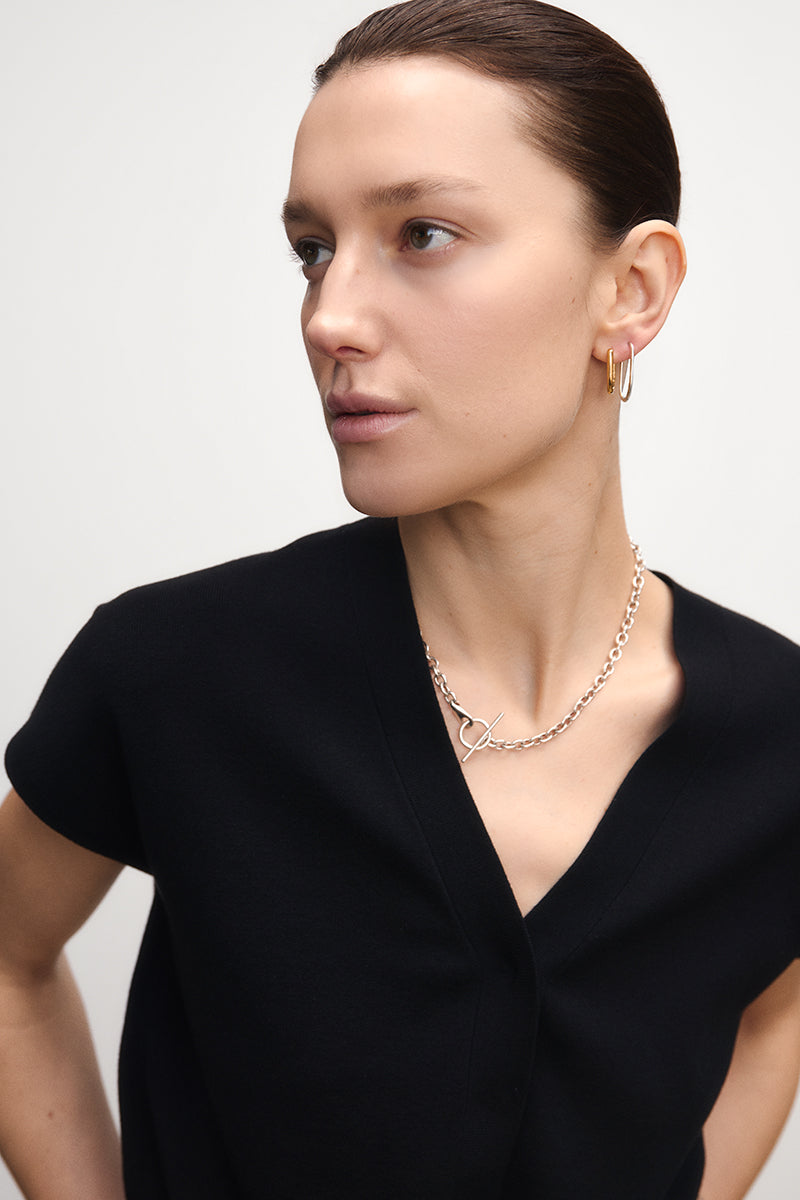 "Japan" Double-Face Knit  Top