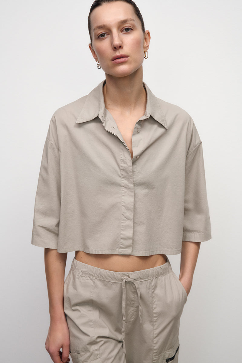 "Seoul" Cotton Shirt