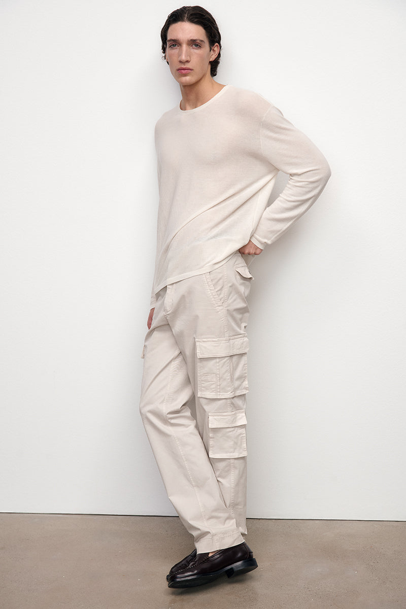 Pantalón cargo de algodón