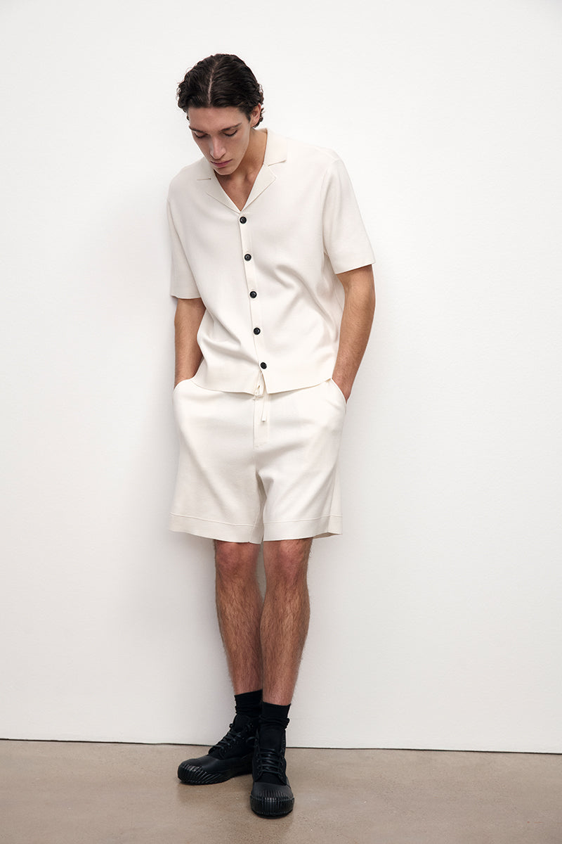 Double-Face Knit Shorts